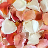 Freeze Dried Rose Petals - Ivory/Peach/Coral Blend