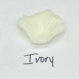 Cream Silk Rose Petals, Value Pack 1000 Petals