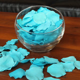 Aqua Silk Rose Petals, 100 petals