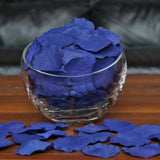 Blue Silk Rose Petals, 100 petals