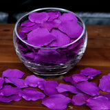 Violet Silk Rose Petals, Value Pack 1000 Petals