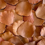 Copper Silk Rose Petals, 100 petals