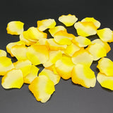 Sunrise Silk Rose Petals, 100 petals