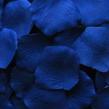 Blue Silk Rose Petals, Value Pack 1000 Petals