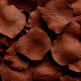 Brownie Silk Rose Petals, 100 petals