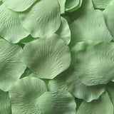 Celadon Silk Rose Petals, Value Pack 1000 Petals