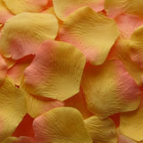 Citrus Silk Rose Petals, 100 petals