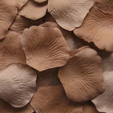 Cocoa Silk Rose Petals, 100 petals