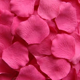 Hot Pink Silk Rose Petals, Value Pack 1000 Petals