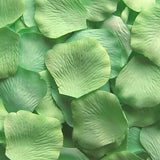 Kiwi Silk Rose Petals, 100 petals