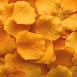 Marigold Silk Rose Petals, 100 petals