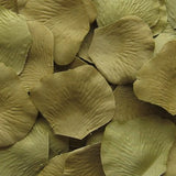 Olive Silk Rose Petals, 100 petals