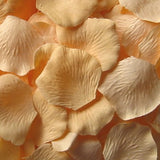 Peach Silk Rose Petals, 100 petals
