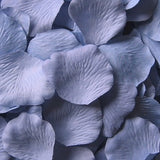 Periwinkle Silk Rose Petals, 100 petals