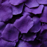 Purple Silk Rose Petals, Value Pack 1000 Petals
