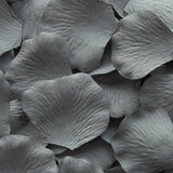 Slate Silk Rose Petals, Value Pack 1000 Petals