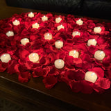 Romance 4000, Red Rose Petals, Silk