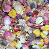 Rose Petals, Blossom Blend of Real Freeze Dried Petals for Pathways, 70 cups