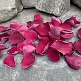 Freeze Dried Rose Petals - Burgundy