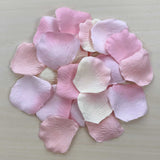 Clearance Silk Rose Petals - Light Pink shades