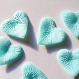 Ice Heart Shaped Silk Rose Petals