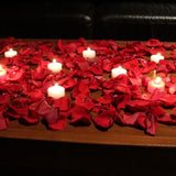 REAL Red Rose Petals, 10 cups + candles