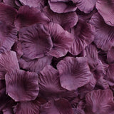 Plum Aisle Rose Petals, 500 petals