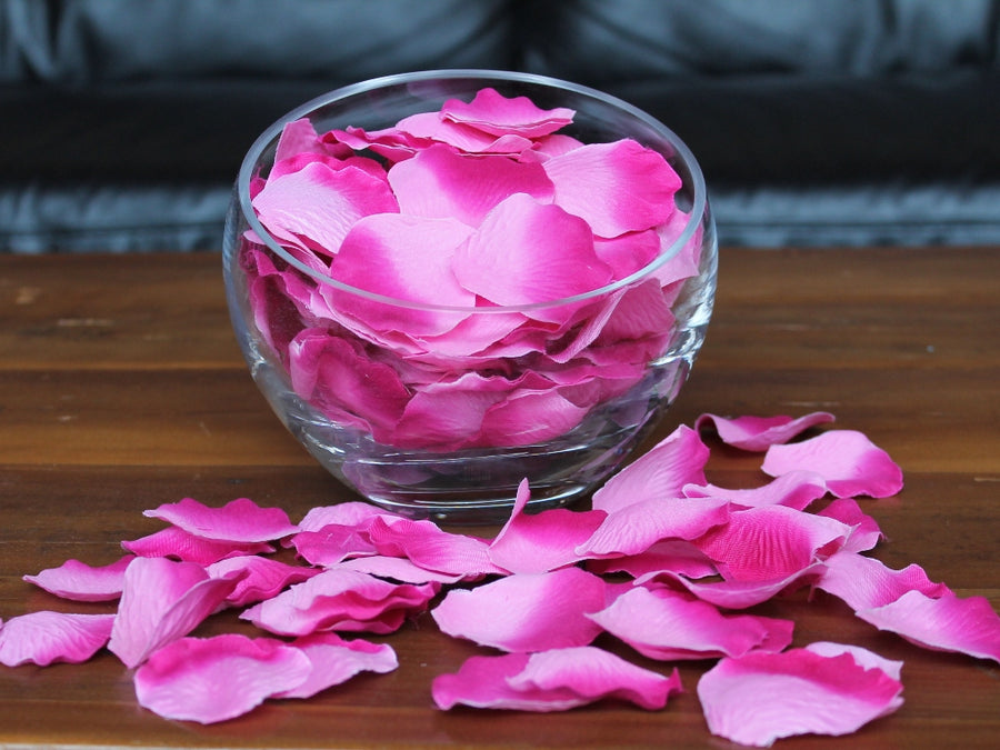 Berry Silk Rose Petals, 100 petals