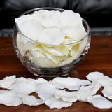 Ivory Silk Rose Petals, 100 petals