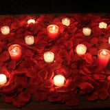 Romance 3000, Red Rose Petals, Silk
