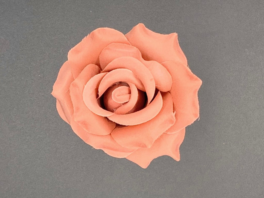 Silk Rose Heads, Artificial Flowers, 12 pieces