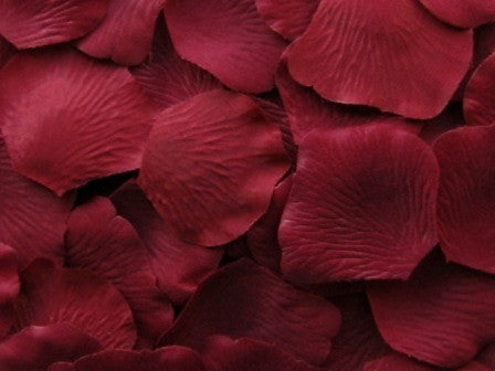 Crimson Silk Rose Petals, Value Pack 1000 Petals