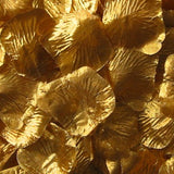 Gold Silk Rose Petals, 100 petals