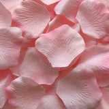 Pink Silk Rose Petals, 100 petals